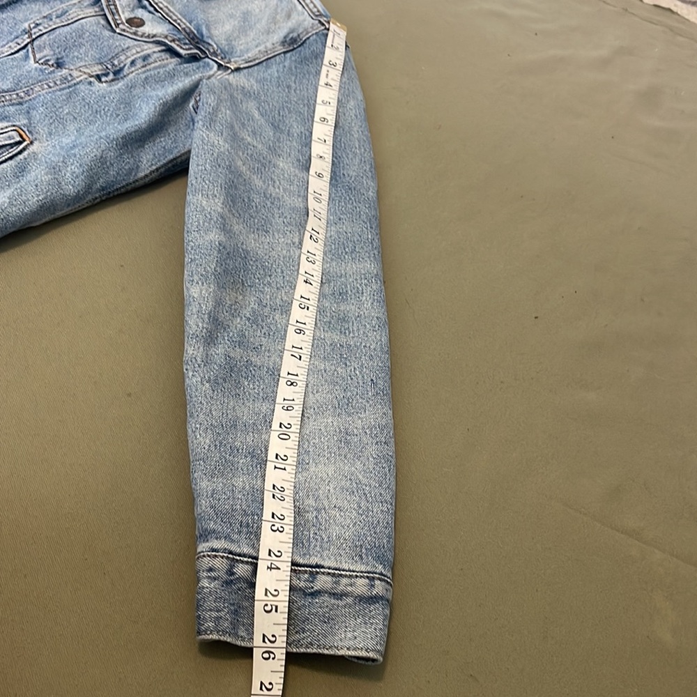 LEVIβS STRAUSS & Co. Original Sherpa lined w hand pockets JACKET size MEDIUM - Picture 14 of 16
